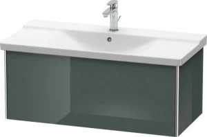 XS408203838 Тумбочка подвесная XSquare #XS4082 1010 x 473 мм Доломитово-серый глянцевый лак
