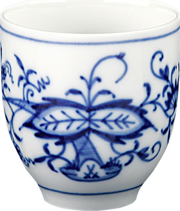 10645411 Meissen Набор стаканчиков 6,5см "Луковый декор", 2 шт Фарфор 