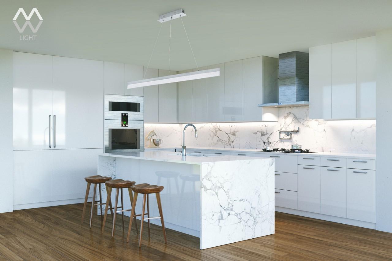 Подвесной светодиодный светильник De Markt Ральф 675012401 DE MARKT РАЛЬФ 200490 Хром  - Вид №1