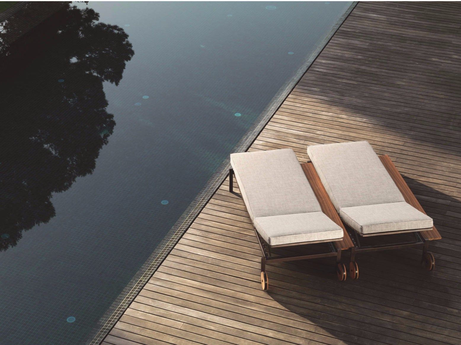 Лежак для сада с колесами Talenti Casilda ARCH-00059618 - Вид №1