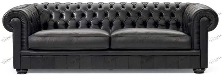 Natuzzi Кожаный диван с тафтингом King sun-id-1420214