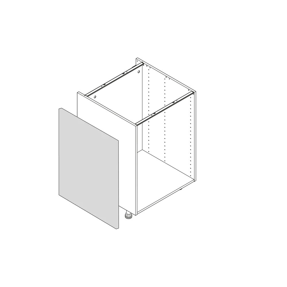 Фальшпанель DELINIA ID Инта белая для кухни в неоклассическом стиле 89340174 STLM-1544807 - Вид №6