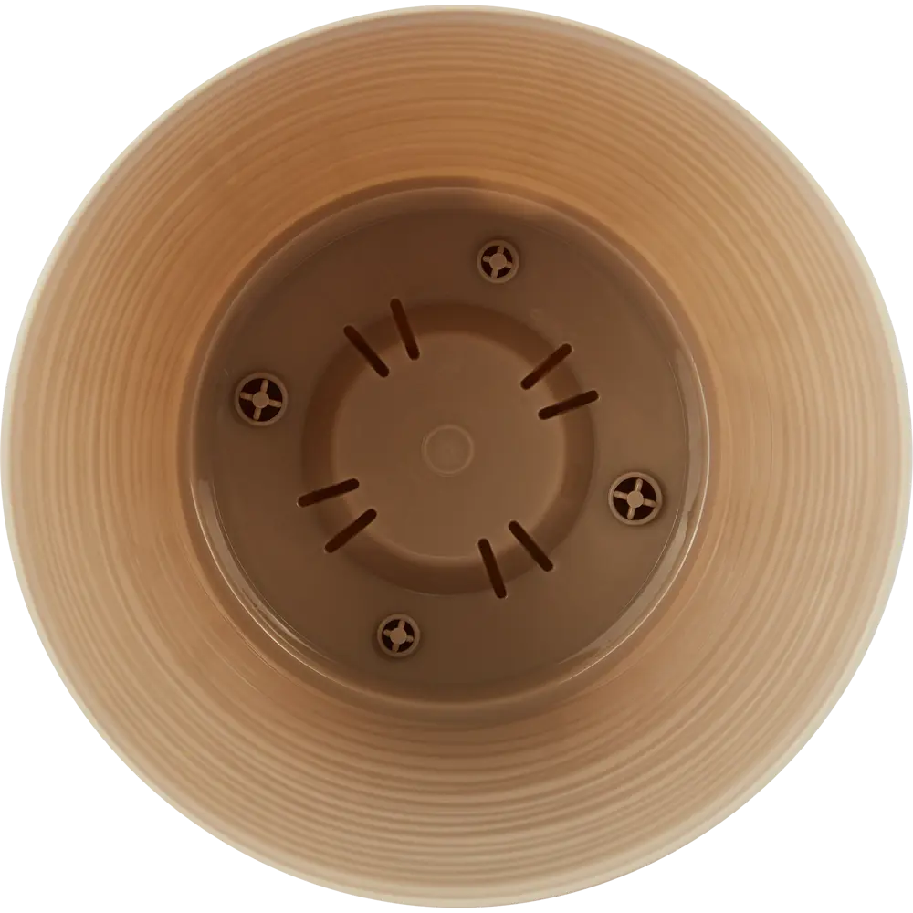 IDI LAND Saffron — горшок для цветов с поддоном в бежевом цвете 84533072 STLM-0051419 - Вид №1