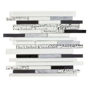 Мозаика Artens, 29.8х31 см, стекло, цвет чёрный 15094062 STLM-2086447