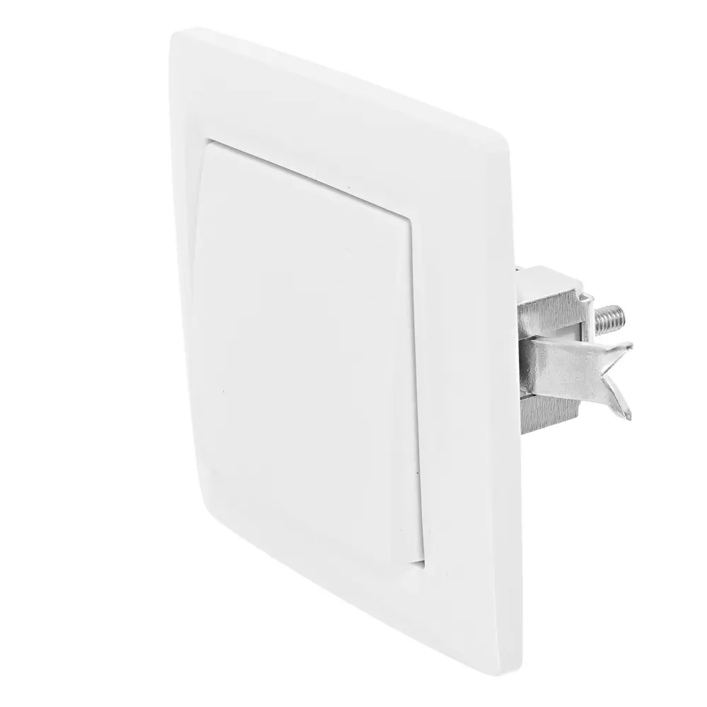 REONE Встраиваемый выключатель с одной клавишей в белом глянцевом исполнении 17823708 STLM-0008715 - Вид №1