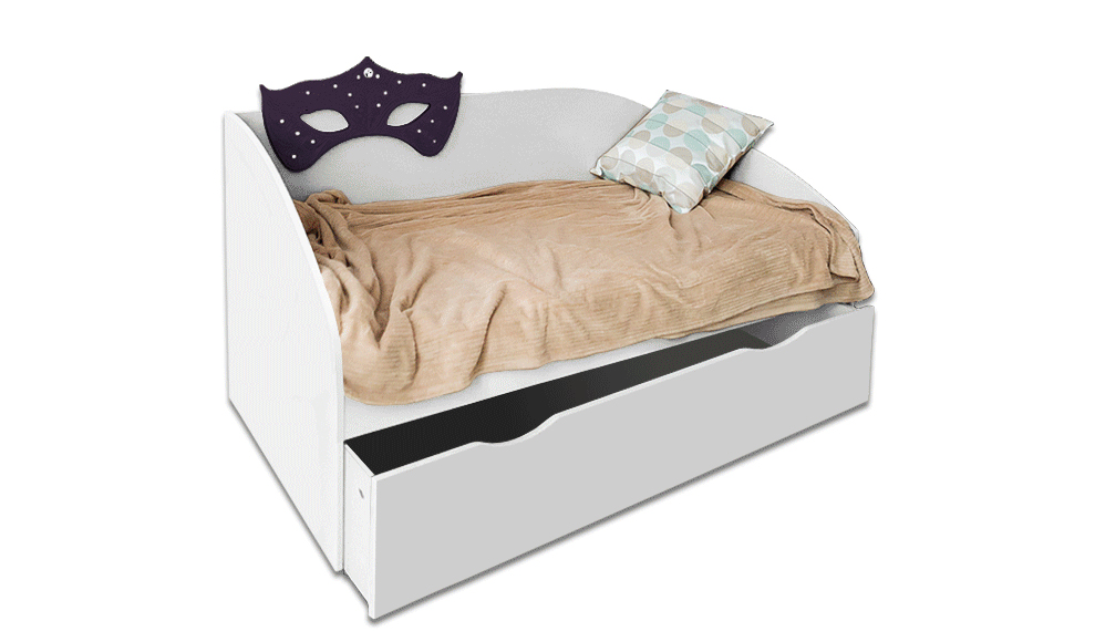 Детский диван-кровать с дополнительным спальным местом "Венеция" МАНДАРИН ВЕНЕЦИЯ 178663 Бежевый Santreyd - Вид №2