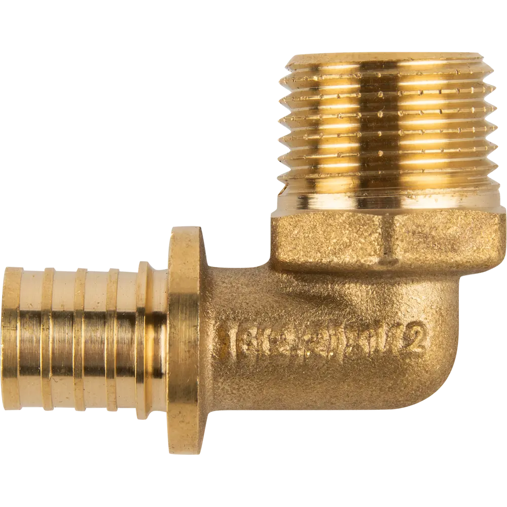 Угловой фитинг РОСТЕРМ 1/2"×16 мм для систем водоснабжения и отопления 84341396 STLM-0048672 - Вид №1