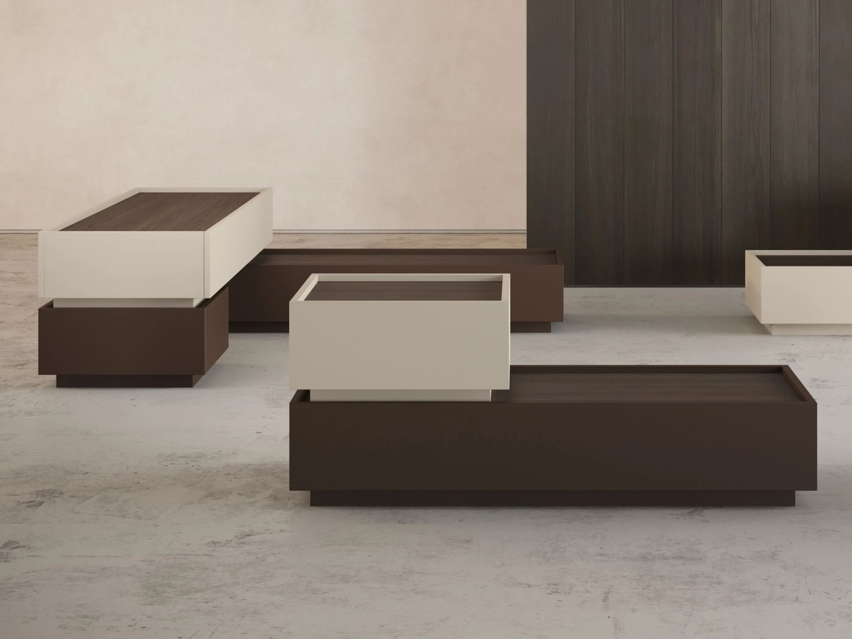 Модульный деревянный комод Giessegi Domino ARCH-00005065