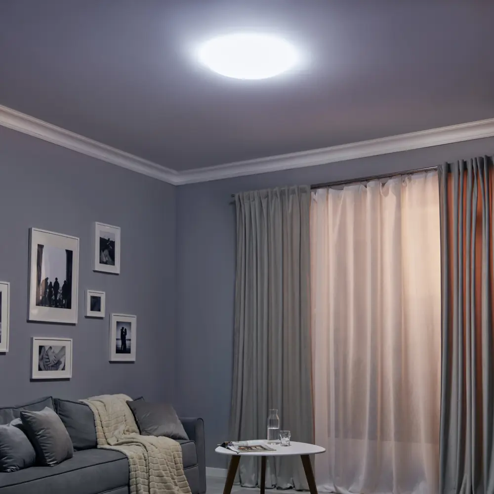 Светильник СЕМЬ ОГНЕЙ LED 72W с регулировкой цвета и пультом ДУ 84280084 STLM-0048048 - Вид №12