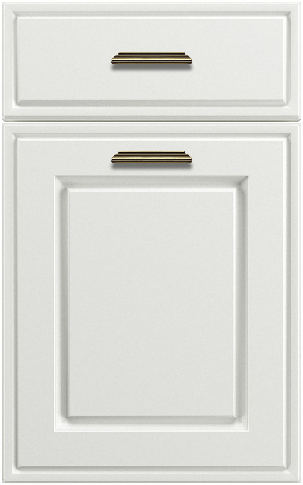 Фасады для кухни Классика Фрезеровка «Бостон» 101 Белый SIDAK SIST3069-7016