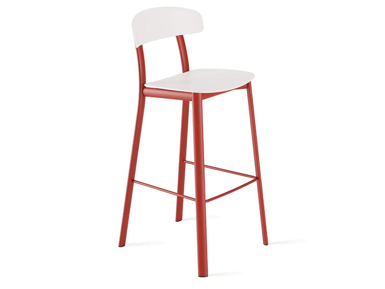Высокий стул из полипропилена со спинкой Infiniti Feluca ARCH-00116572