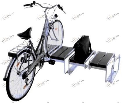 Euroform W Крепление для велосипедов из стали и дерева  196 