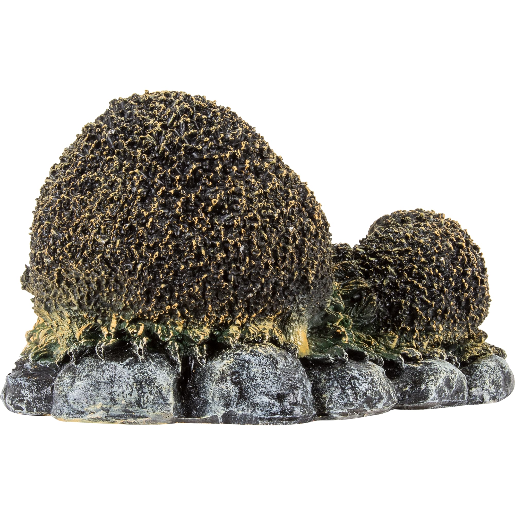 82279090 Фигура садовая «Ёжики на камне» 16 см Santreyd  - Вид №1