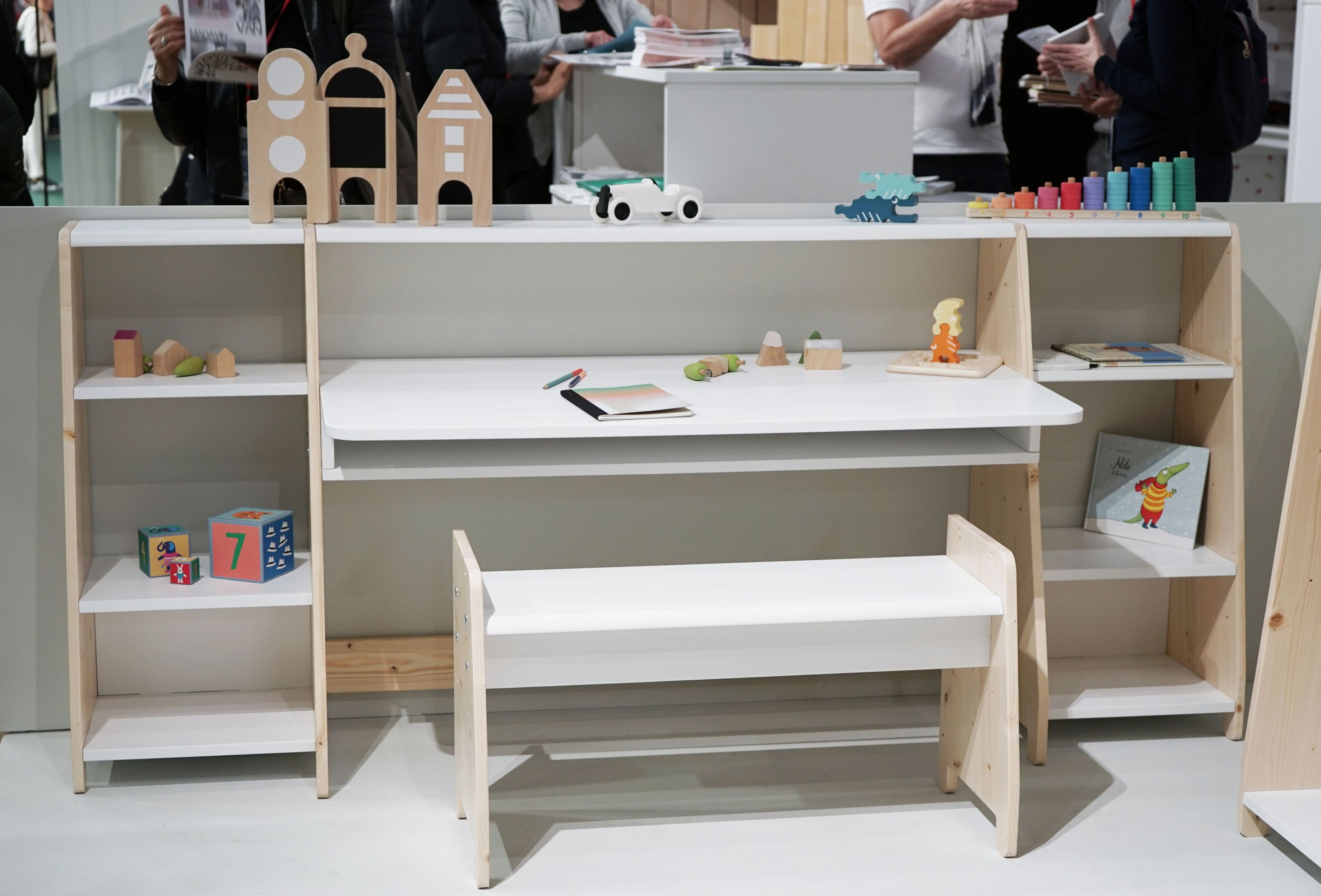 Деревянная скамья Mathy by Bols ASYMETRY ARCH-00137410 - Вид №6