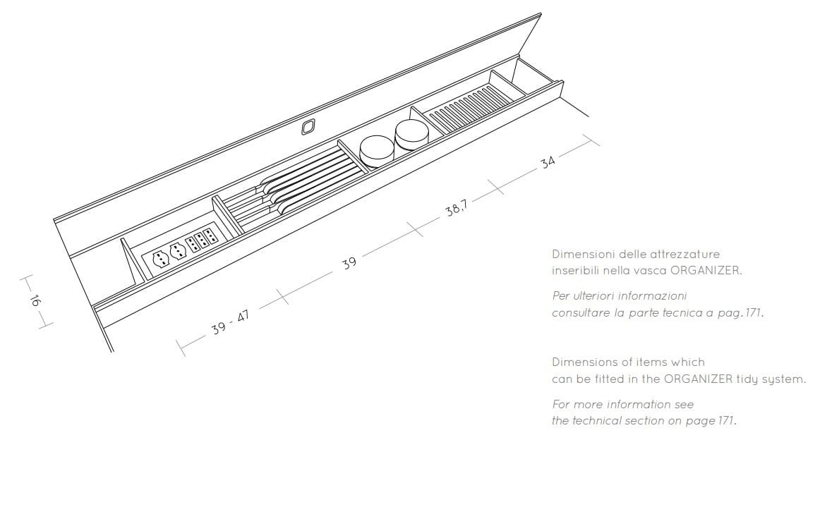 Стеклянная линейная кухня ERNESTOMEDA Icon ARCH-00044170 - Вид №2