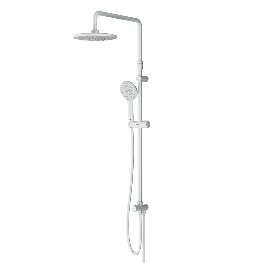 F0790033 душ.системанабор:верхн.душ d220 мм ручн.душ 1ф-ция d 110 мм душ.штанга 1030-1460 мм AM.PM Gem - Вид №6