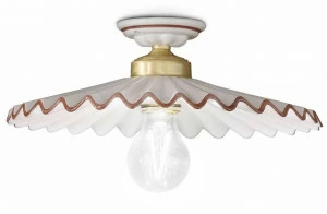 FERROLUCE Керамический потолочный светильник L'aquila C013/14 - c163