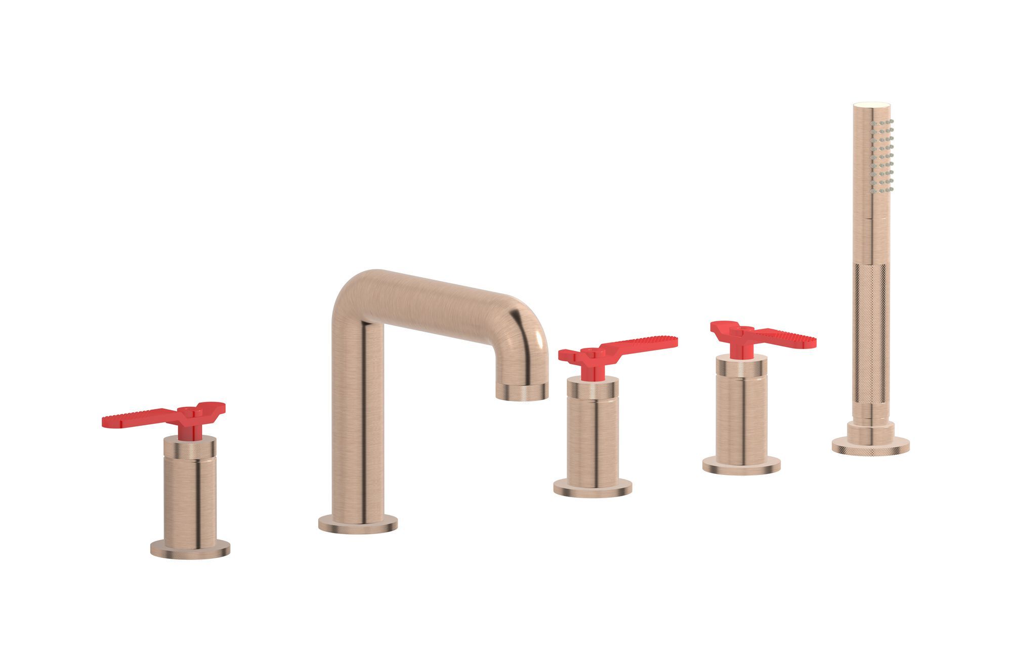 Встраиваемый смеситель для ванны с ручным душем IB Bold ARCH-00022655 - Вид №21