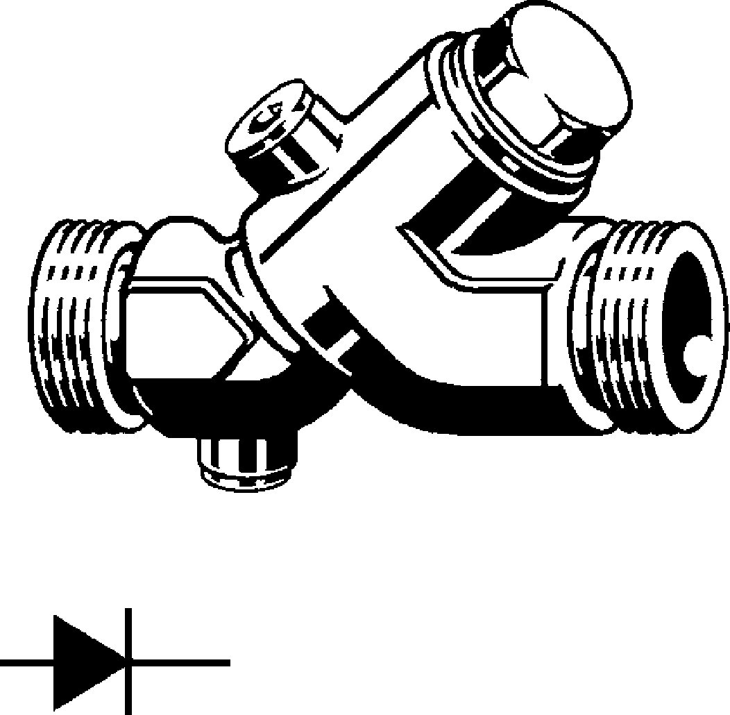 Viega Обратный клапан Easytop 2239.1 (471 217 *))  - Вид №1