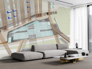 Carta da parati PVC free, eco-friendly, lavabile