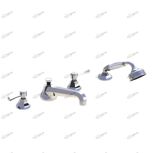 65.464 Смеситель для ванны и душа на 4 отверстия HORUS Range Ascott 