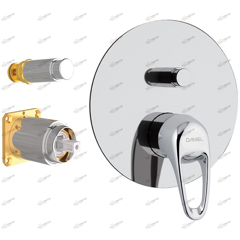 ES5612KB Смеситель для ванны DANIEL RUBINETTERIE 