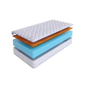 90879669 Матрас SkySleep FLEX PLUS 18 Cocos 70x200 см беспружинный, детский, ортопедический, кокосовый STLM-1403364