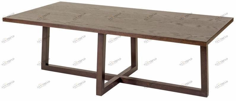 Woodman Прямоугольный журнальный столик из фанерованной древесины  108221004042 