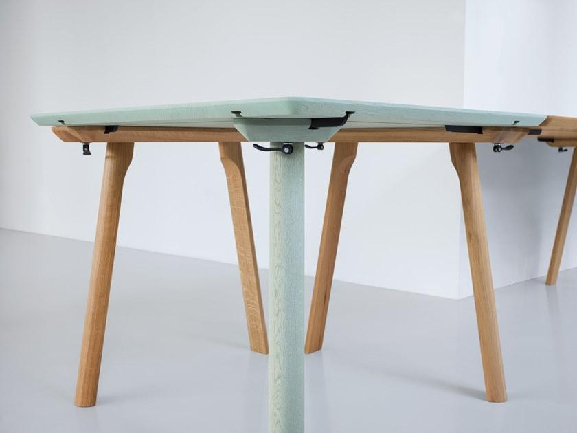 ZEITRAUM Модульный стол из массива дерева Rail sun-id-1382876 - Вид №5