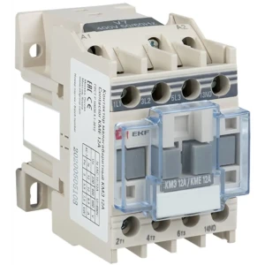Контактор EKF КМЭ 1NO 12 А 220 В