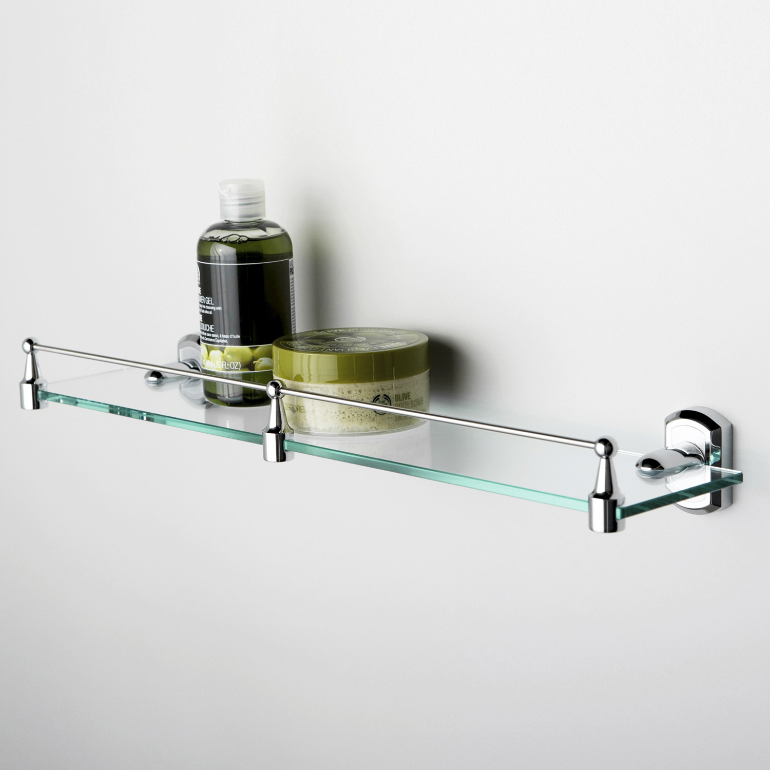 K-3044 Oder Полка стеклянная с бортиком WasserKRAFT Oder K-3000 