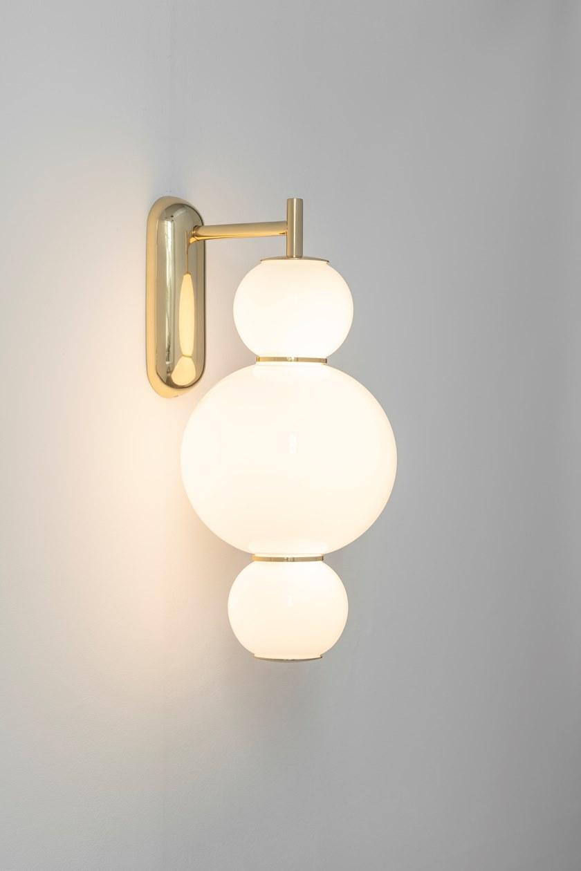 Formagenda Настенный светильник из светодиодного стекла с диммером Pearls sun-id-1461593 - Вид №17