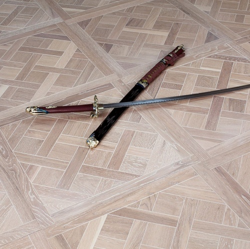 Модульный паркет Marco Ferutti Versailles Versailles Нордик Дуб с брашью (Текстурированная) 600х600 мм 2600600011 - Вид №1