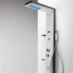 Душевая колонна Etoile White-Grey 160 см с изливом 4ETA7N0WG