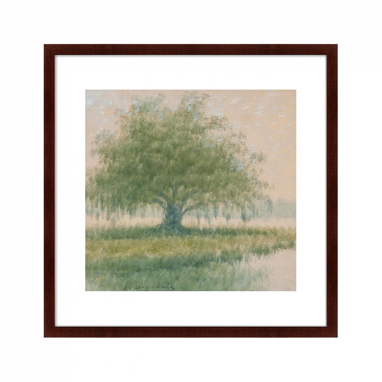 Картина: Swamp area near New Orleans, 1897г. КАРТИНЫ В КВАРТИРУ  264143 Разноцветный  - Вид №1