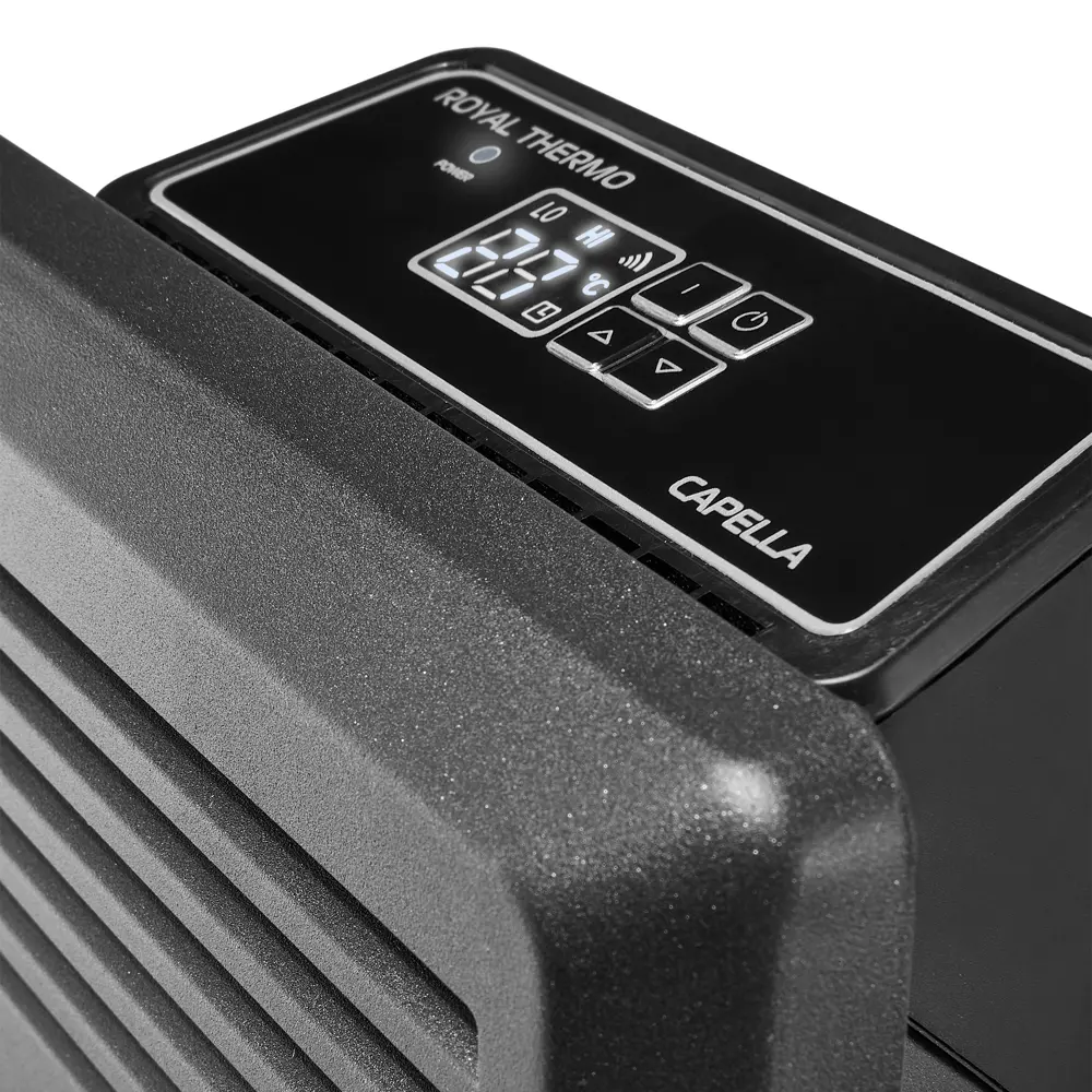 Конвектор электрический Royal Thermo Capella RCHC/E-1002 с электронным термостатом 1000 Вт цвет черный STLM-2033362 - Вид №9