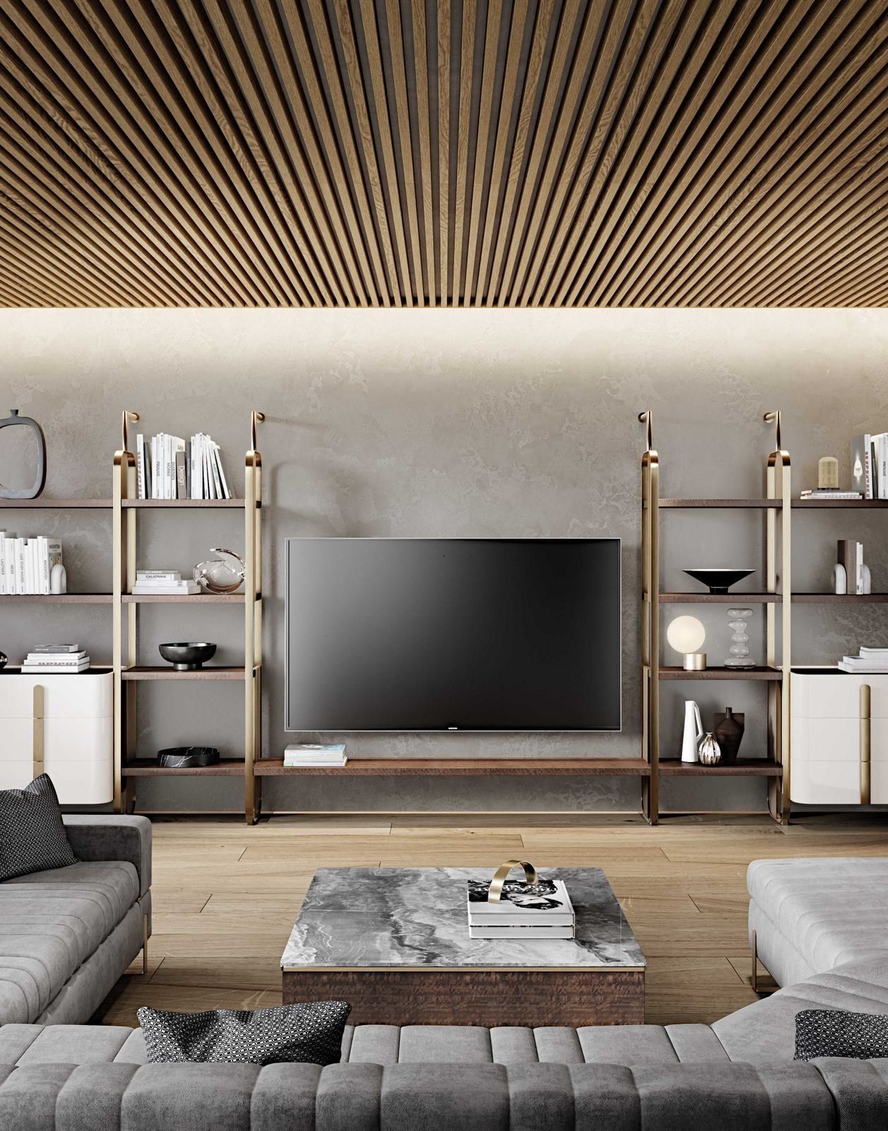 Изготовленная на заказ металлическая стена Capital Collection Жизель ARCH-00053360 - Вид №1