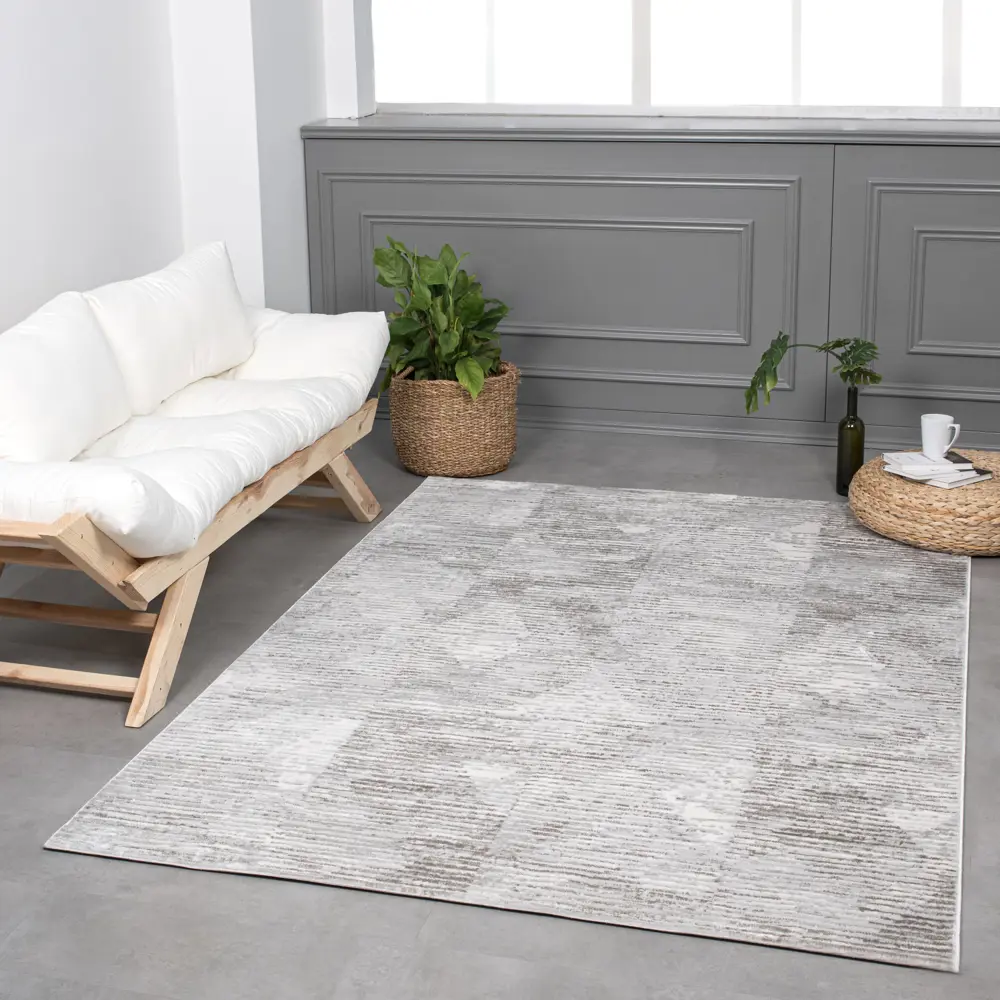 KREAFORTA Breeze — современный ковер для гостиной с антистатическим эффектом 89395018 STLM-1578992