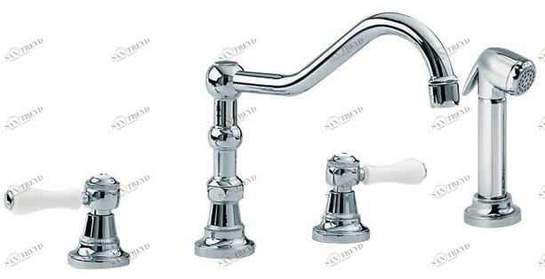 rvb Смеситель для кухни с ручным душем с раздельными розетками 1935 limoges 1935.--.27