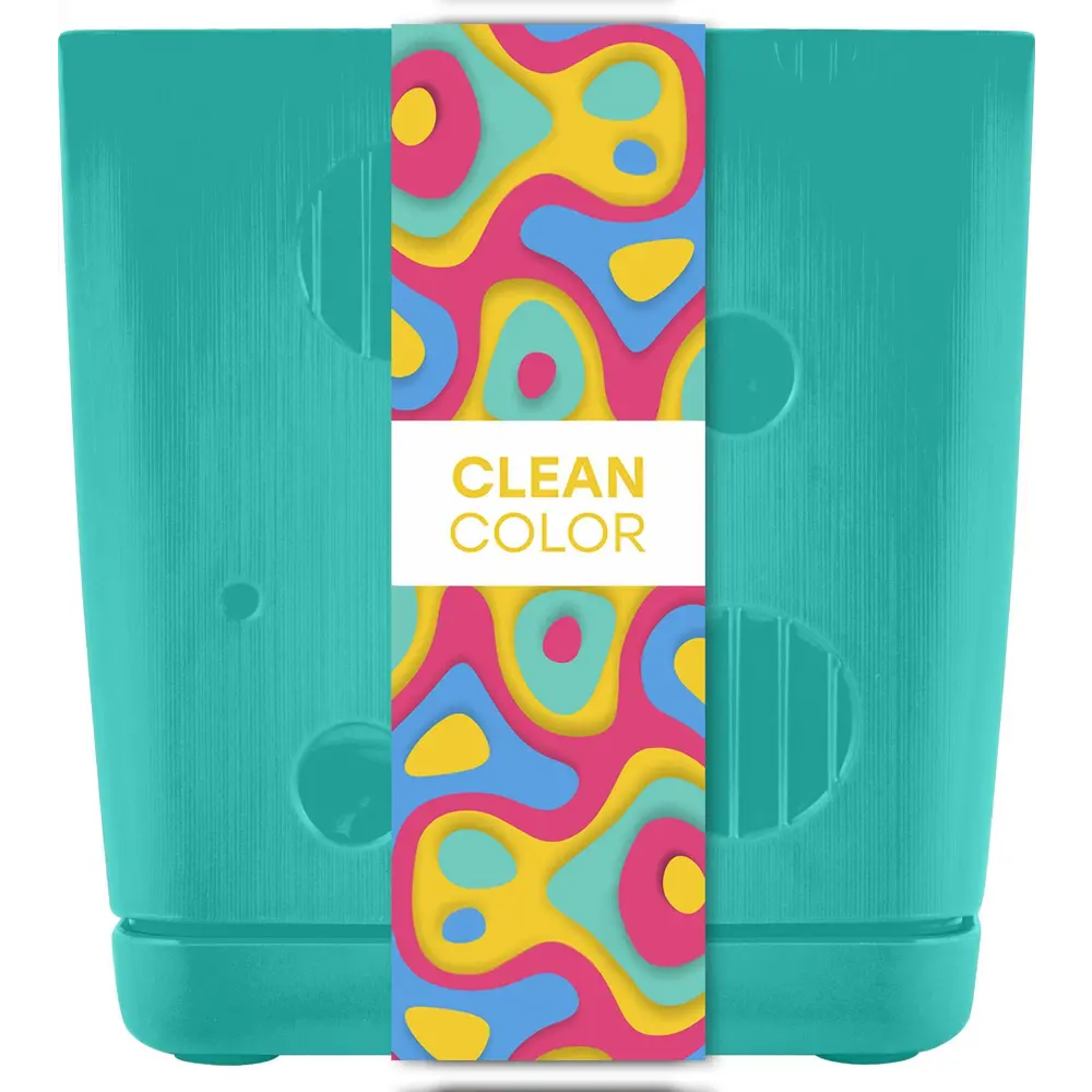 INGREEN Горшок Clean Color для комнатных растений с подставкой 89351651 STLM-0952069