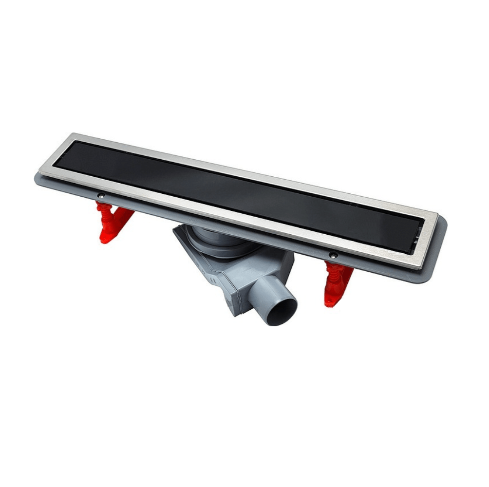 Линейный трап 850 мм CONFLUO PREMIUM WITH BLACK GLASS LINE 13000295 PESTAN  - Вид №1