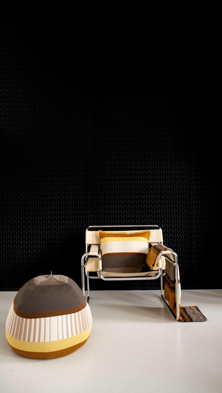 Casalis Мягкий пуф из шерсти мериноса Velden sun-id-1364236 - Вид №4