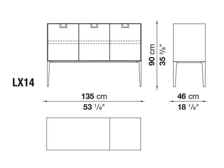 Шкаф с распашными дверями Maxalto ARCH-00063526 - Вид №3