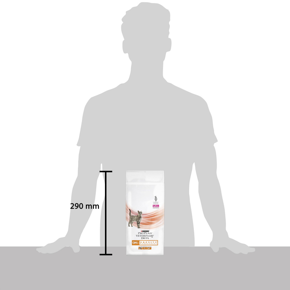 ПР0033159 Корм для кошек Veterinary Diets OM St/Ox для снижения избыточной массы тела, сух. 1,5кг Pro Plan  - Вид №5