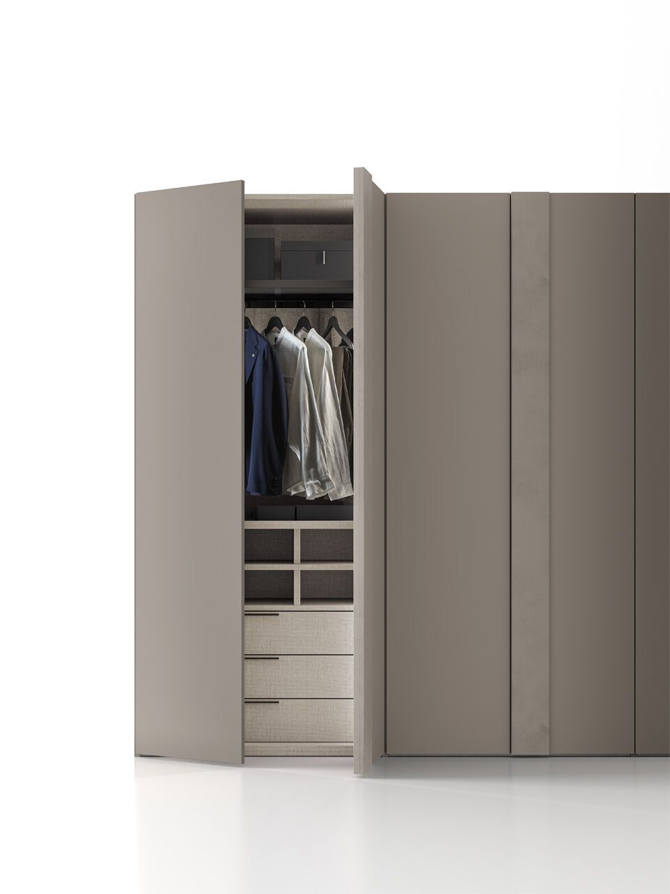 Деревянный секционный шкаф Santalucia Mobili DOUBLE BATTENTE ARCH-00077019 - Вид №1