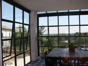 Jansen Стальное окно с термическим разделением