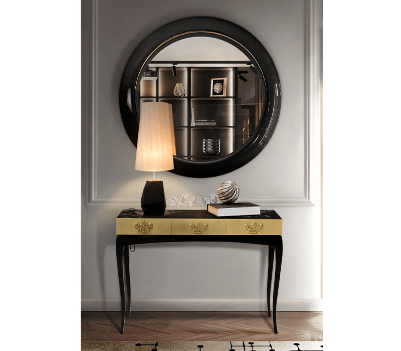 0-317 Кольцо круглое зеркало Boca Do Lobo  - Вид №10