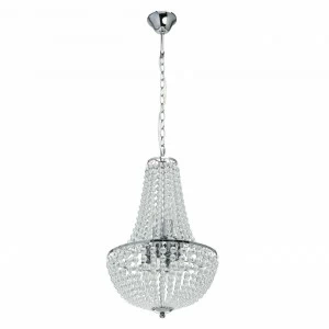 Подвесная люстра MW-Light Бриз 464018506 MW-LIGHT ДИЗАЙНЕРСКИЕ, БРИЗ 193989 Хром