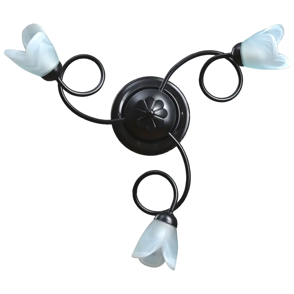 Люстра потолочная Светус Кассиопея черная 80-3x60-645 STLM-2073291