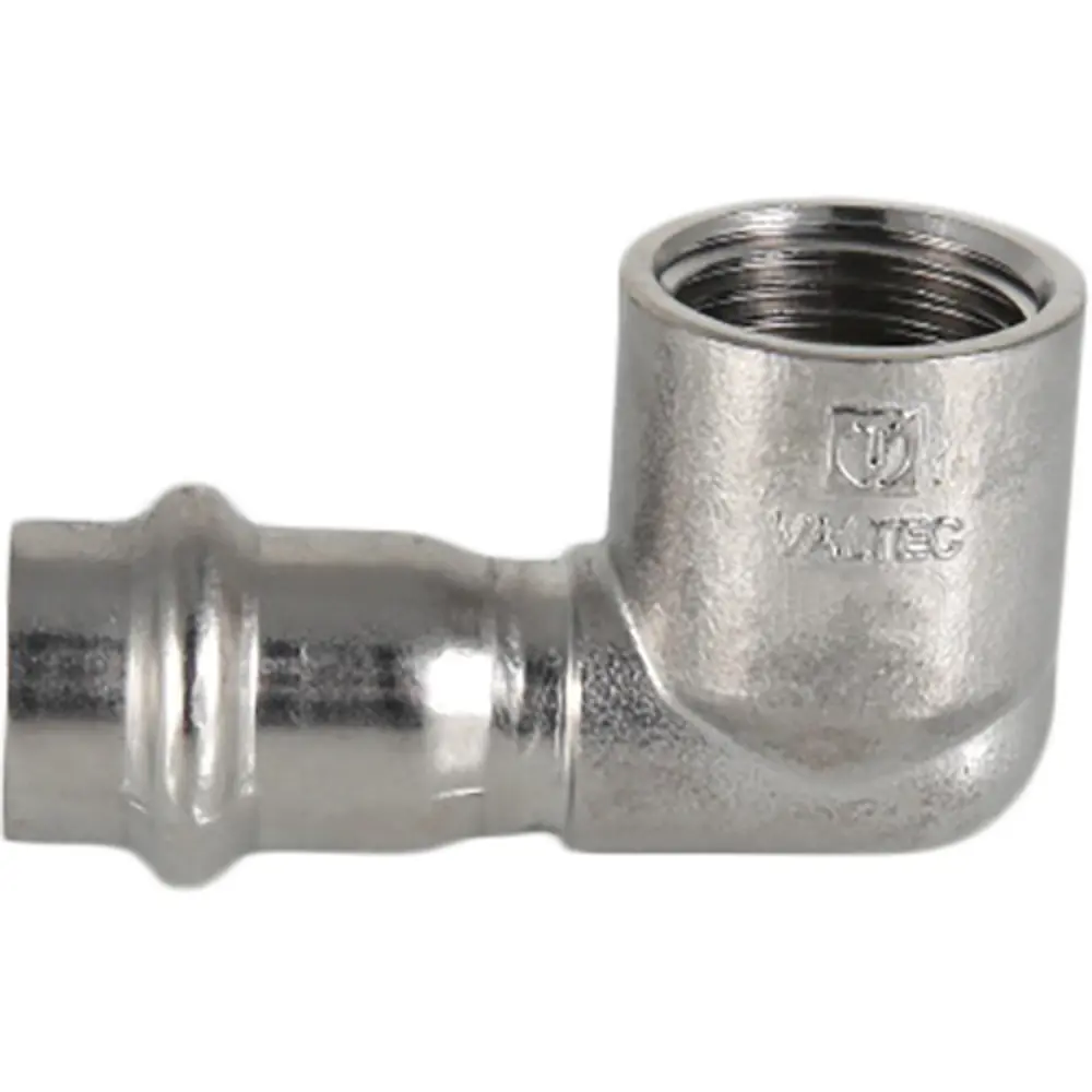 Угол комбинированный 90° Valtec 3/4"x22 мм ВР нержавеющая сталь 82563745 STLM-2130225  - Вид №3
